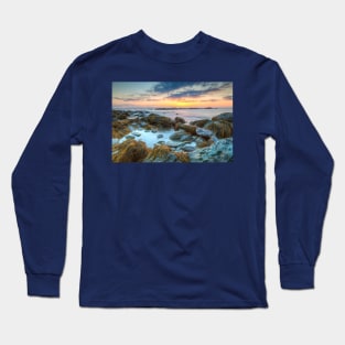 Sunrise Seascape at Sachuest Wildlife Refuge Long Sleeve T-Shirt